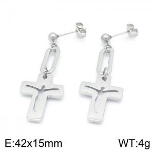 Stainless Steel Earring - KE99862-Z