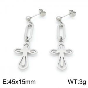 Stainless Steel Earring - KE99866-Z