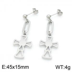 Stainless Steel Earring - KE99870-Z