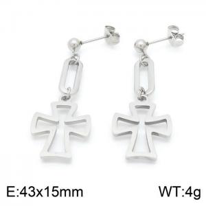 Stainless Steel Earring - KE99878-Z