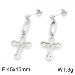 Stainless Steel Earring - KE99880-Z