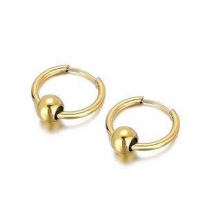 SS Gold-Plating Earring - KE99887-Z