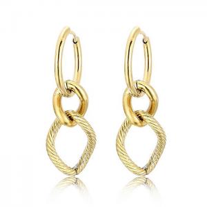 SS Gold-Plating Earring - KE99891-Z