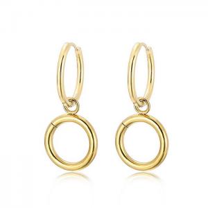 SS Gold-Plating Earring - KE99893-Z