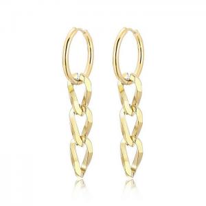 SS Gold-Plating Earring - KE99897-Z