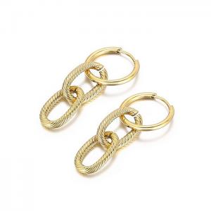 SS Gold-Plating Earring - KE99901-Z