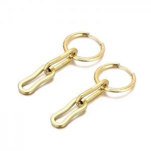 SS Gold-Plating Earring - KE99905-Z