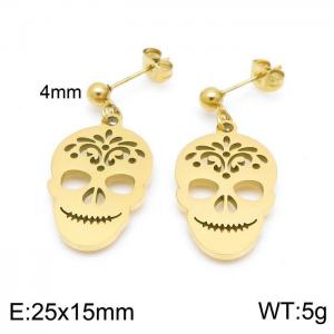 SS Gold-Plating Earring - KE99912-Z