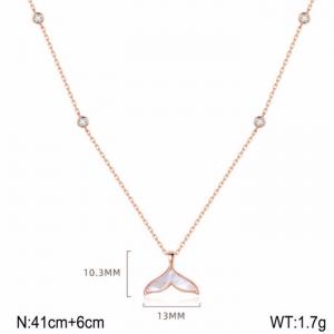 Sterling Silver Necklace - KFN1600-WGBY