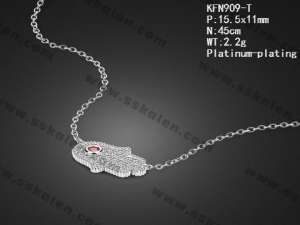 Sterling Silver Necklace - KFN909-T