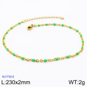 Stainless Steel Gold-plating Bracelet - KJ1733-Z