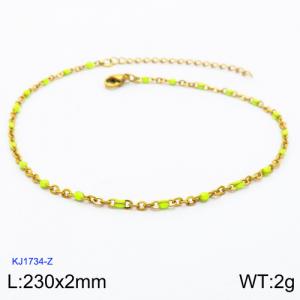 Stainless Steel Gold-plating Bracelet - KJ1734-Z