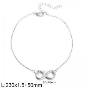 Minimalist style stainless steel 8-wire women's bracelet - KJ3674-Z