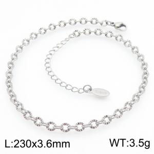 Stainless steel ankle chain - KJ3739-Z