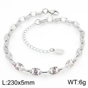 Stainless steel ankle chain - KJ3740-Z