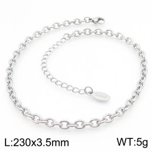 Stainless steel ankle chain - KJ3756-Z