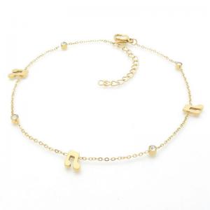 Gold-Plating Anklets - KJ3833-HDJ