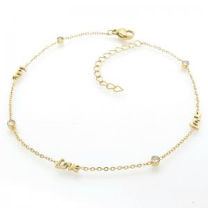 Gold-Plating Anklets - KJ3839-HDJ