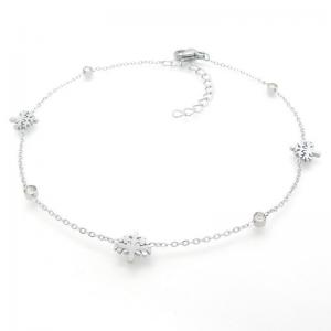 Stainless Steel Anklet - KJ3863-HDJ