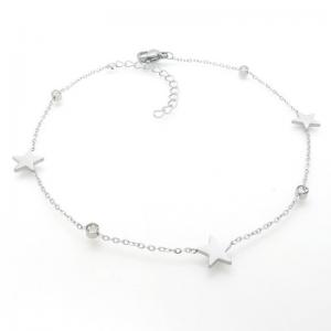 Stainless Steel Anklet - KJ3870-HDJ