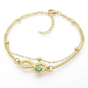 Gold-Plating Anklets - KJ4050-MW