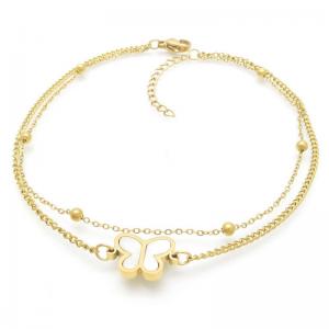 Gold-Plating Anklets - KJ4060-MW