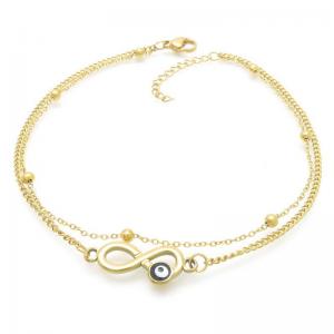 Gold-Plating Anklets - KJ4062-MW