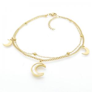 Gold-Plating Anklets - KJ4066-MW