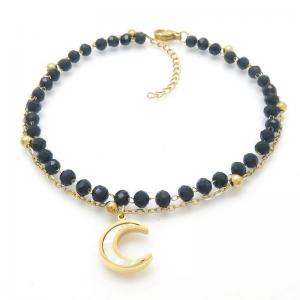 Gold-Plating Anklets - KJ4067-MW