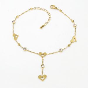 Gold-Plating Anklets - KJ4555-HM