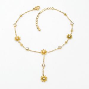 Gold-Plating Anklets - KJ4557-HM