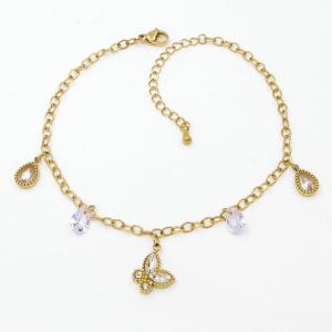 Gold-Plating Anklets - KJ4560-HM