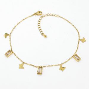 Gold-Plating Anklets - KJ4562-HM