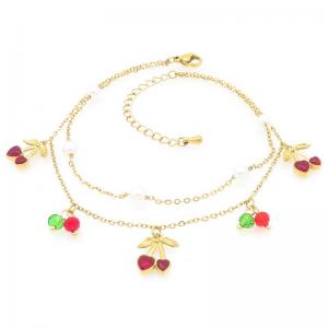 Gold-Plating Anklets - KJ4587-HM