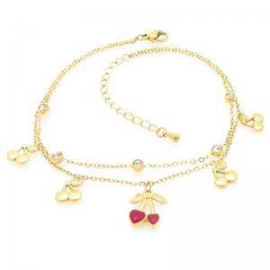 Gold-Plating Anklets - KJ4588-HM