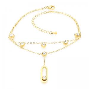 Gold-Plating Anklets - KJ4589-HM