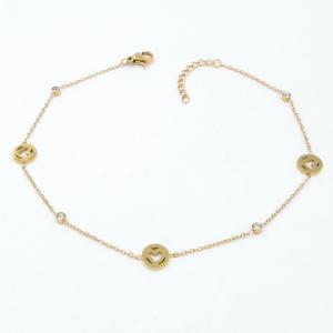Gold-Plating Anklets - KJ4597-HDJ