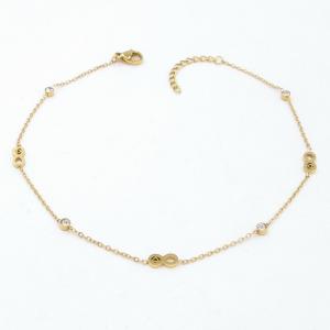 Gold-Plating Anklets - KJ4598-HDJ