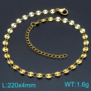 Gold-Plating Anklets - KJ4627-ZJZL