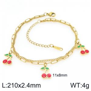 Gold-Plating Anklets - KJ4654-ZLA