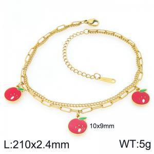 Gold-Plating Anklets - KJ4655-ZLA