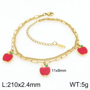 Gold-Plating Anklets - KJ4657-ZLA