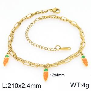 Gold-Plating Anklets - KJ4659-ZLA
