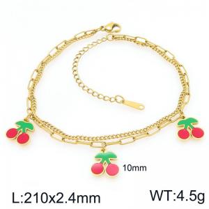Gold-Plating Anklets - KJ4661-ZLA