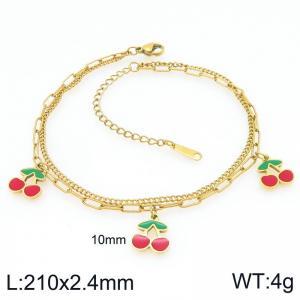 Gold-Plating Anklets - KJ4662-ZLA
