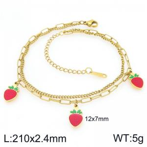 Gold-Plating Anklets - KJ4665-ZLA