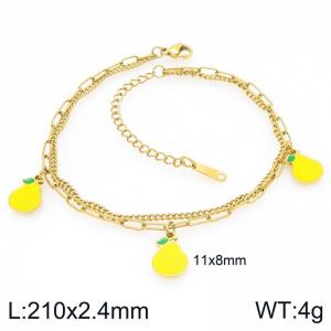 Gold-Plating Anklets - KJ4667-ZLA