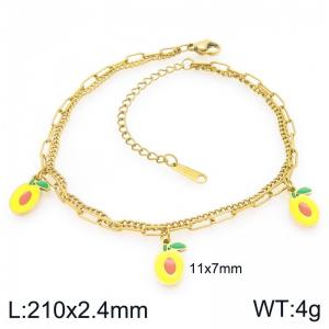 Gold-Plating Anklets - KJ4669-ZLA