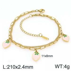 Gold-Plating Anklets - KJ4672-ZLA