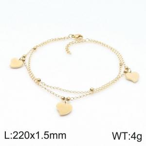 Stainless Steel Anklet - KJ6983-HDJ